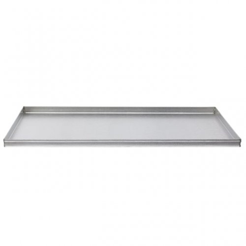 teglia rettangolare alluminio bordi dritti cm. 60x40 149al2